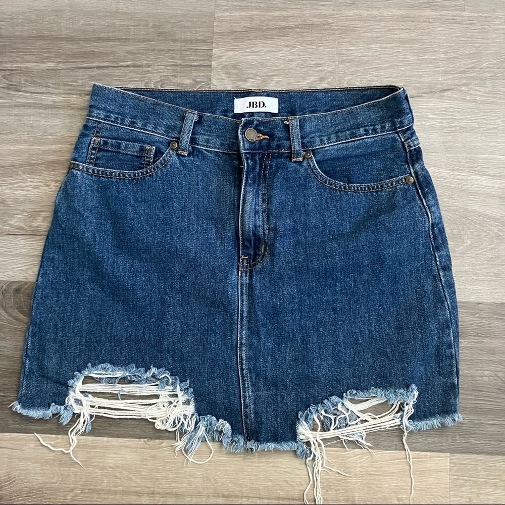 JBD Mini Denim Skirt - Like New!